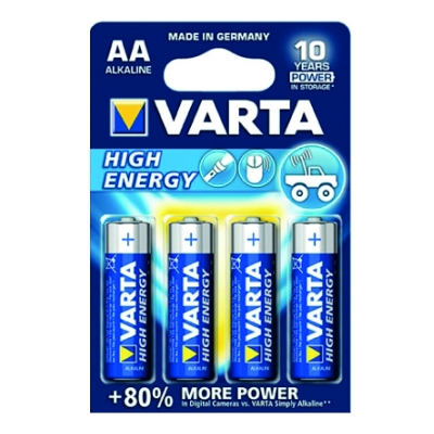 Varta Battery AA/LR6 High Energy in the group OTHER BATTERIES / AA / AAA / 9V - BATTERIES at TH Pettersson AB (30-VAR LR6)